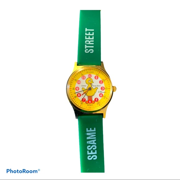 1980 Vintage “Time Teacher” Big Bird Watch. - Picture 1 of 6